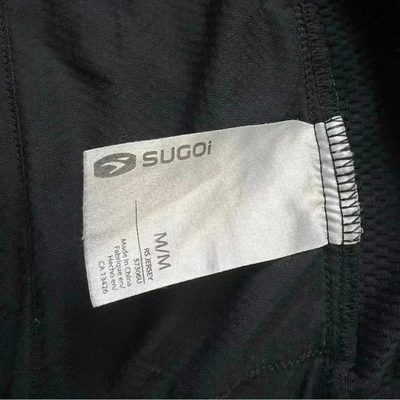 Sugoi Cycling Biking Jersey Shirt Women’s Size Medium Full Zip Pockets Polyester - Picture 12 of 15